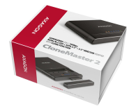 AXAGON Adapter USB-C 10Gbps NVMe M.2 2.5/3.5 SSD&HDD Clone Master 2 ADSA-CC - 1185587 - zdjęcie 4